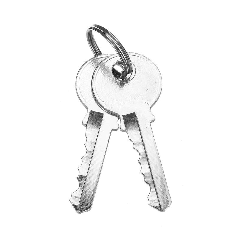 25PCS Lock Padlock Transparent Visible Pick Cutaway Practice Padlock Lock With Broken Key Picking Ki
