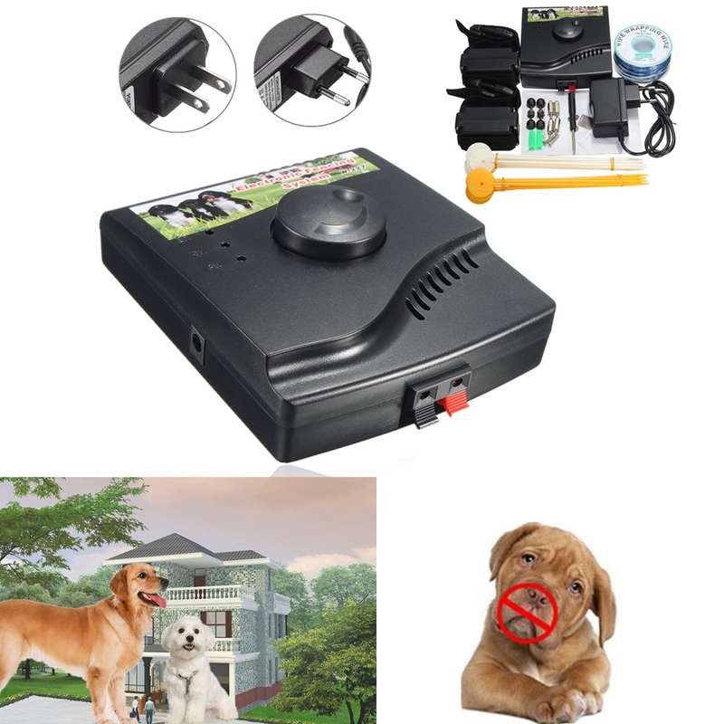 Underground In-Ground Waterproof Electric Dog Pet Fence 2 Shock Collar