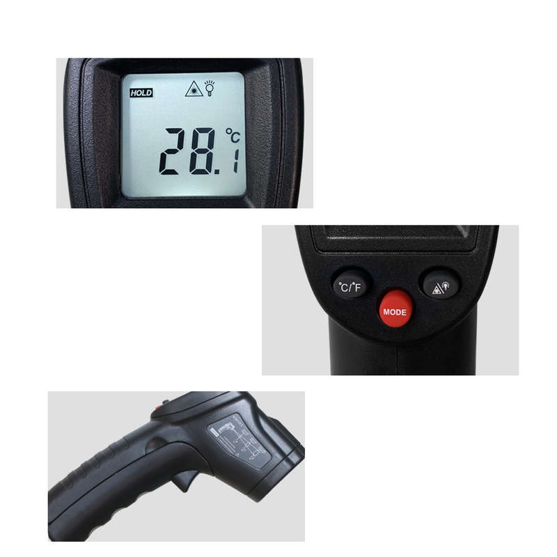 -50~ 400C IR Infrared Laser Thermometer Temperature Heat Thermal Sensor Gauge