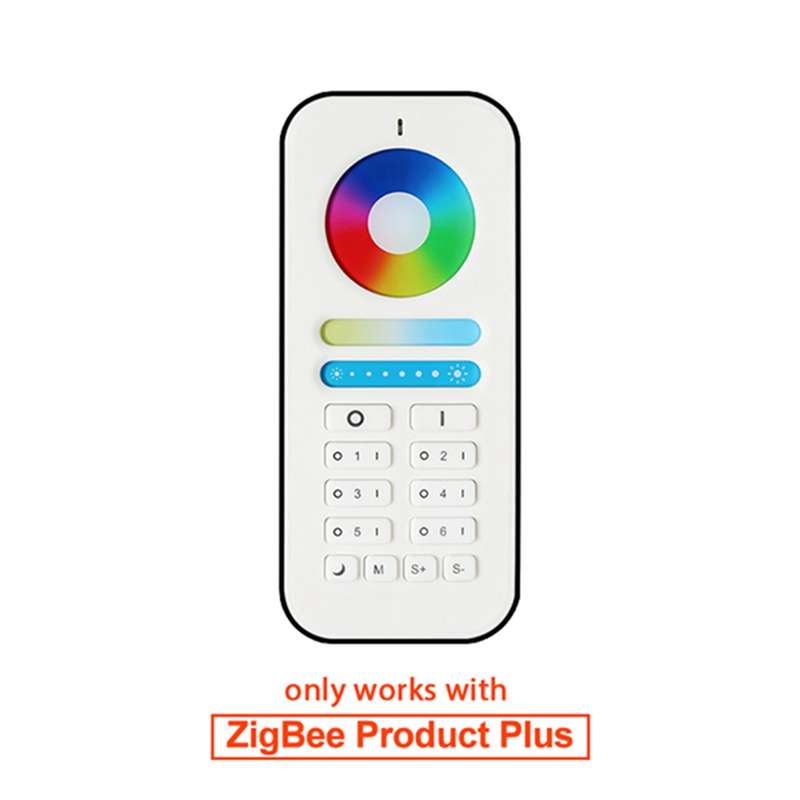 GLEDOPTO Smart APP RGB+CCT LED Strip Controller Remote Control Touch Panel Plus Work With Z (Type D)