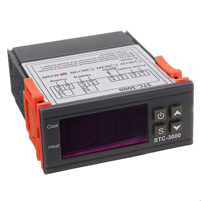 STC-3000 High Precision 110V-220V Digital Thermostat Temperature Controller Thermometer Sensor Hygro
