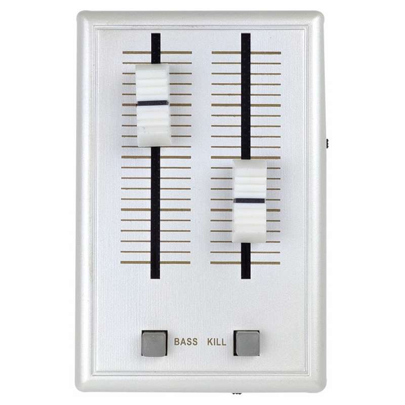 COKYIS K1000 Audio Sound Mixer Mini Pocket Mixer Mini Mobile Phone Mixer (Color&Plug White&US Plug)