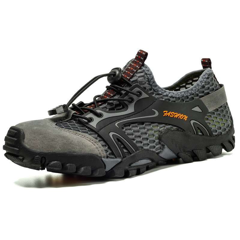 TENGOO Men Water Shoes Quick-Qrying Sports Shoes Outdoor Running Hiking Walking Fishing Sneakers