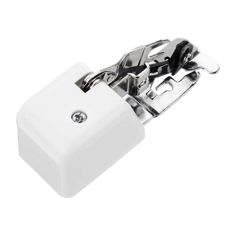 1 Side Cutter Zig Zag Sewing Machine Attachment Presser Foot Low Shank Cut & Hem Sharp...