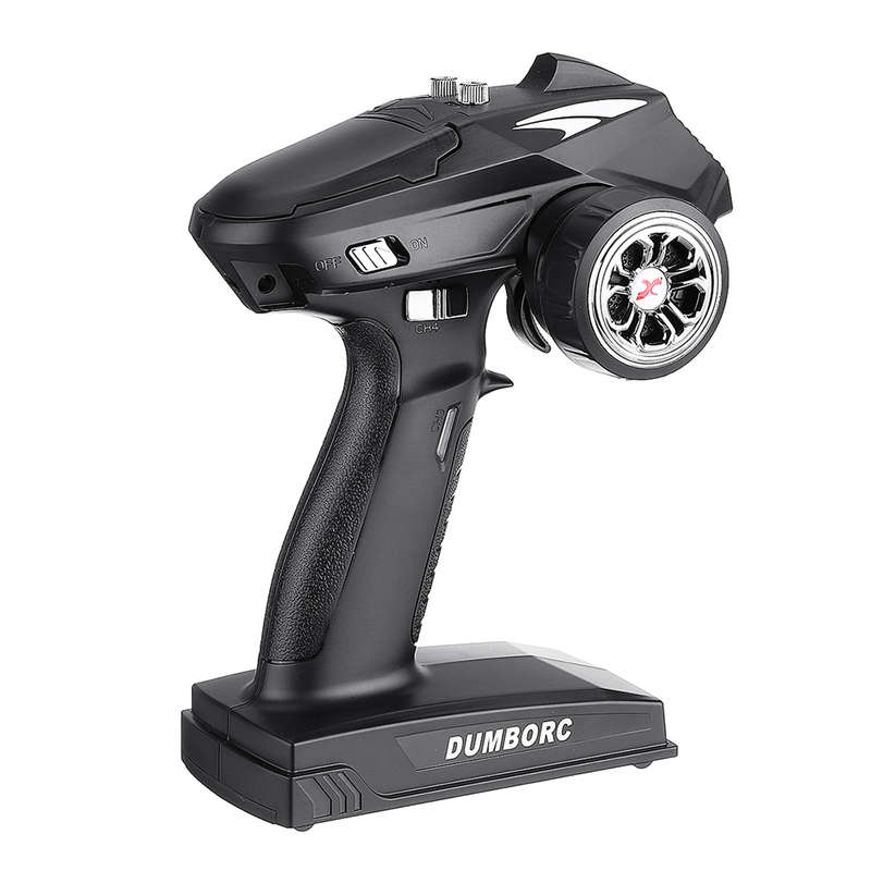 DumboRC X6 2.4G 6CH Transmitter with X6F Receiver for RC Vehicles Boat Tank Mode