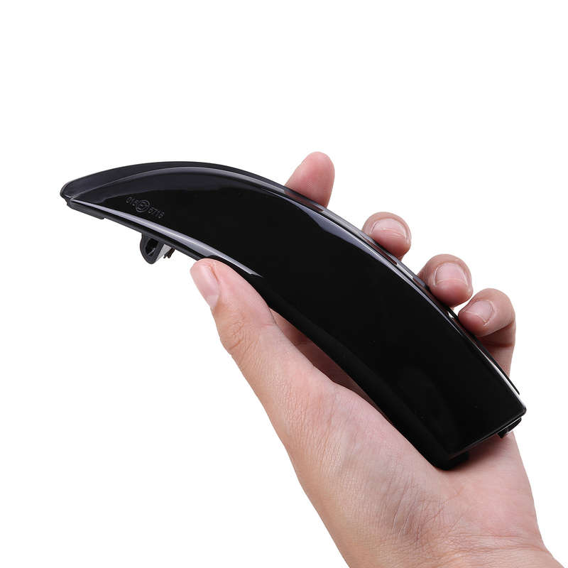 LED Dynamic Side Door Wing Mirror Indicator Lights Turn Lamps Smoked Bla