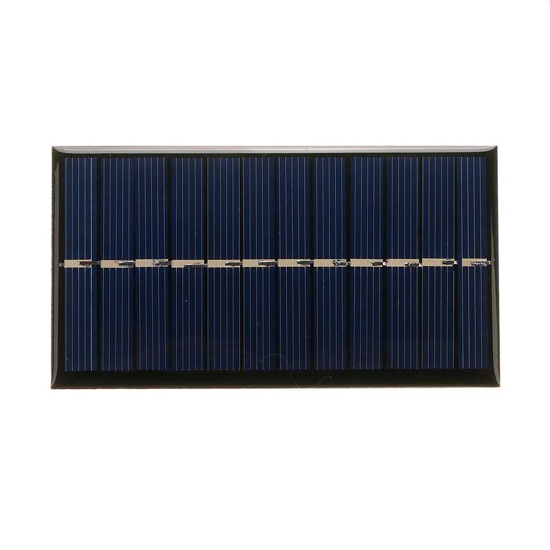 5pcs 6V 1W 60*110mm Polycrystalline Mini Solar Panel Epoxy Board for DIY Learning