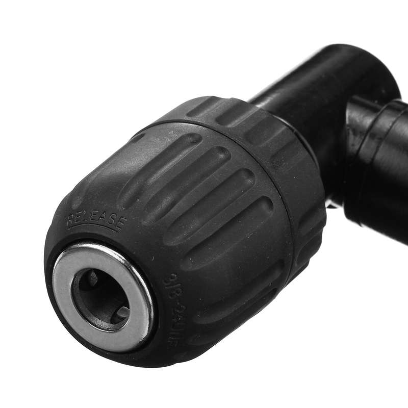 Right Angle Bend Extension 90 Degree Cordless Drill Attachment Adapter Drill Adapter Chuck (Size 2#)