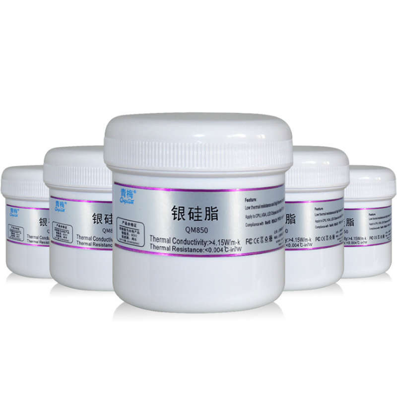 QNPLUM QM850 200g Silver Thermal Paste Grease Compound Silicone Thermal Grease Paste for CPU Cool...