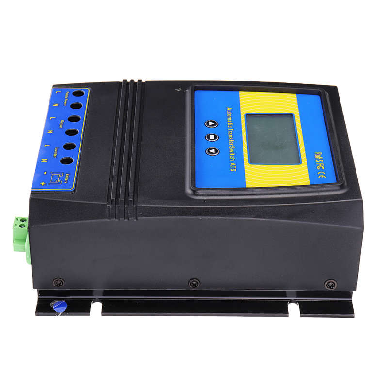 MoesHouse Automatic ATS Dual Power Transfer Switch Solar Charge Controller for Solar Wind System DC