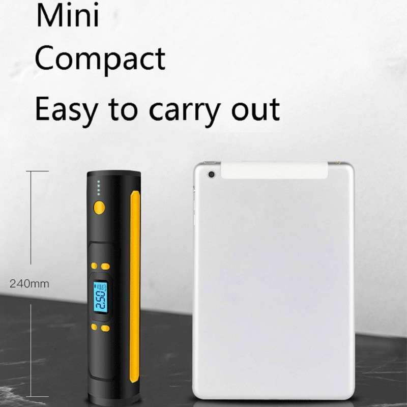 2000mAh Wireless Air Pump 120W Portable Inflator Pump (color3 Black)