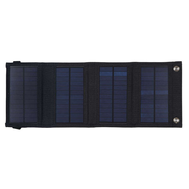 30W 5V Foldable Sunpower Solar Panel Charger Solar Power Bank USB Backpack Camping Hiking