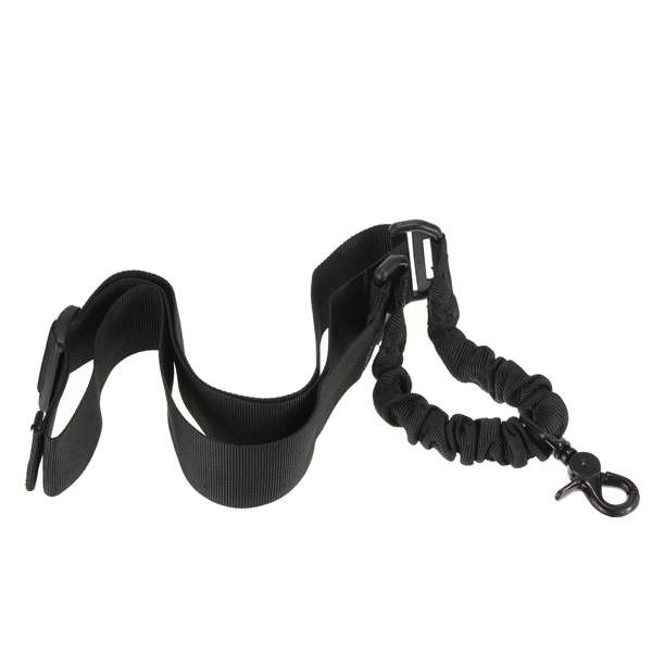 New Outdooors Tactical Belt Adjustable Bungee Sling Elastic BelT-strap Rope Cord With Buckle
