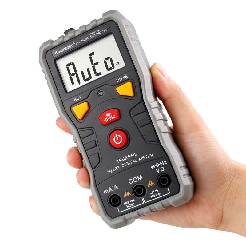Kaemeasu KM-DM05D Smart Digital Multimeter - High-Precision Auto-Ranging Electrical Tester for AC/DC