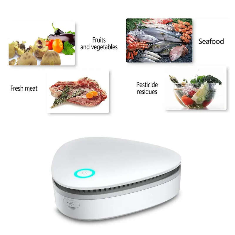 Portable Ozone Sterilizer for Air Purification and Odor Removal with 360-Degree Sterilization Perfec