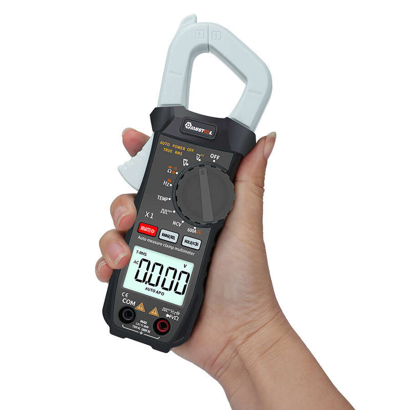 MUSTOOL X1 Pocket 6000 Counts True RMS Clamp Meter AC/DC Voltage&Current Digital Multimeter Automati