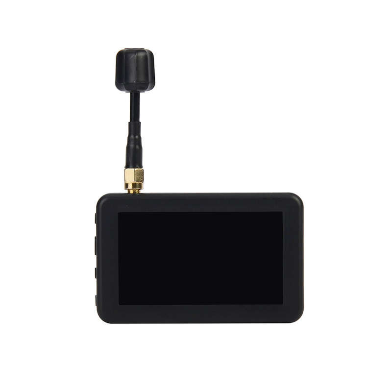LST Micr 5.8G 40CH 3 Inch LCD 480x320 Auto Search FPV Monitor Build-in Battery For RC Multicopter FP