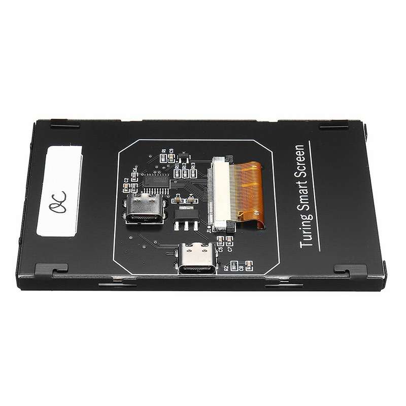 Computer Monitor for Mini ITX Case 3.5" IPS TYPE-C Secondary Screen CPU GPU RAM HDD USB Display AIDA