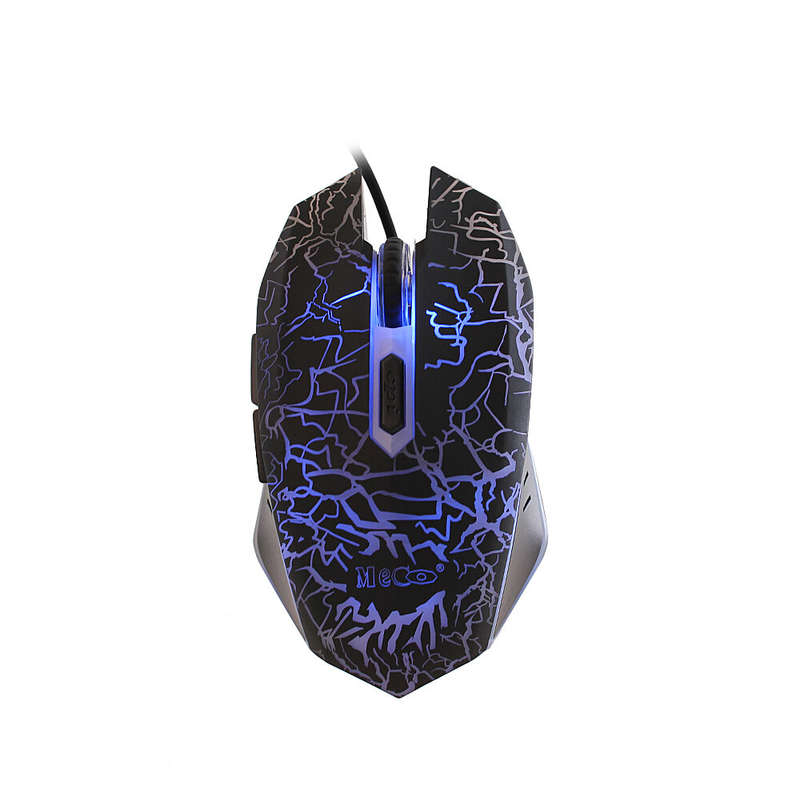 ELEGIANT YX-898 Wired Mouse 2400DPI 6 Buttons LED USB Wired Mouse Optical Computer Mice for Home Off