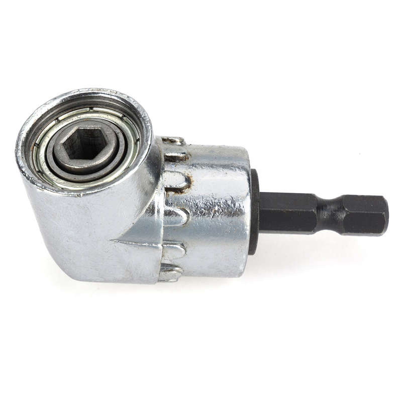 Durable Alloy Steel 105 Degree Adjustable Right Angle Driver Screwdriver with Locking and Magnetic H