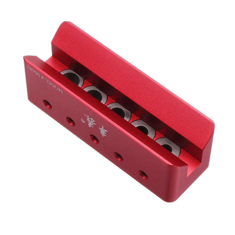 Drillpro 08480 6/7/8/9/10mm 90 Drill Straight Angle Guide Bit Doweling Jig Woodworking Tool