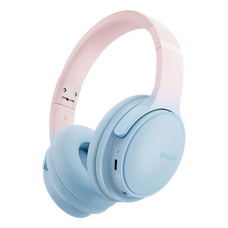 Picun Queen Headset bluetooth V5.3 Headphone 40h Long Battery Life Low Latency Smart Touch HD Calls