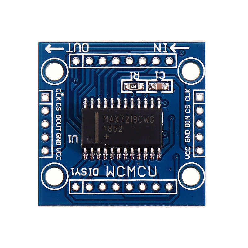 10Pcs MAX7219 Dot Matrix Module Microcontroller LED Module Display Module MAX7219 DIY Kit