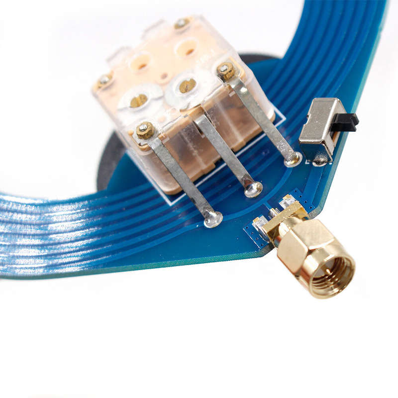 Donut Blue SW Antenna Miniature Loop Antenna with 4-24MHz Frequency Range and High Performance for S