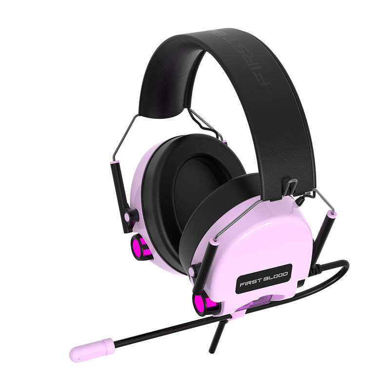 FirstBlood H10 Gaming Headset Foldable Headphone with Virtual 7.1 One-way Noise Reduction Microphone