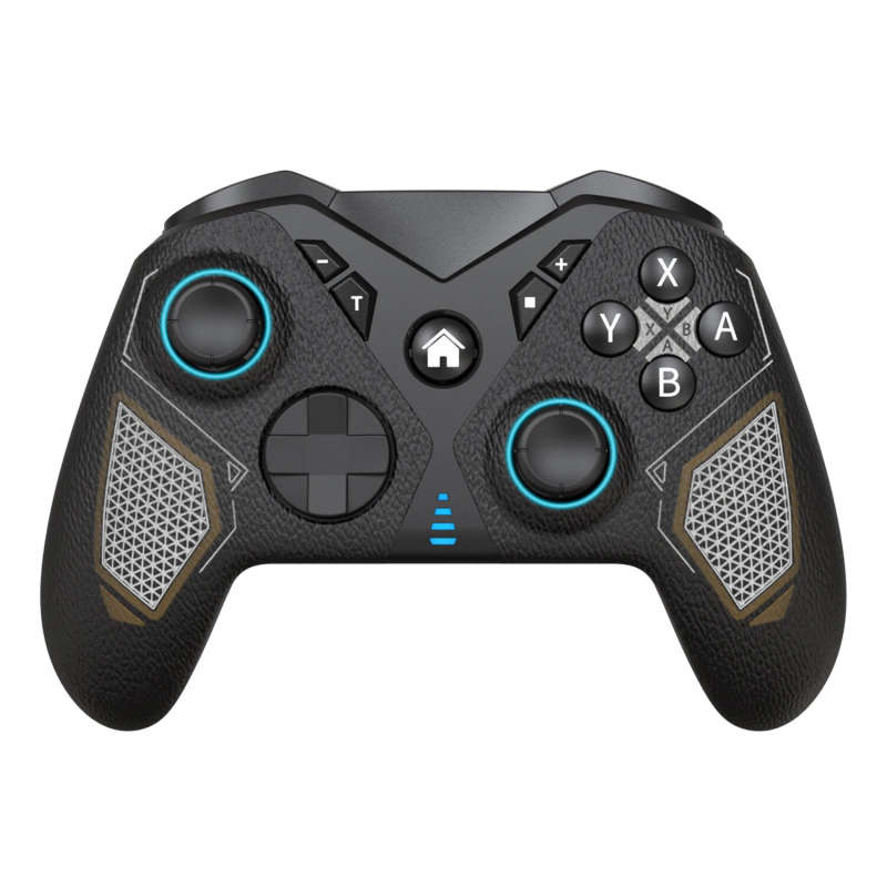 6130 Tri-mode Wireless Gamepad bluetooth Controller Built-in Six-axis Gyro Support 2.4G/Wired/blueto