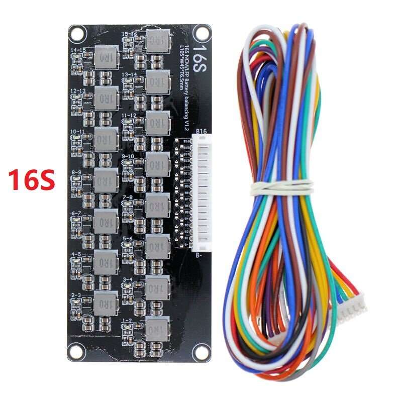 3S 4S 8S 16S 1.2A Current Balance Module Balance Li-ion Lithium Battery Active Equalizer Balancer En