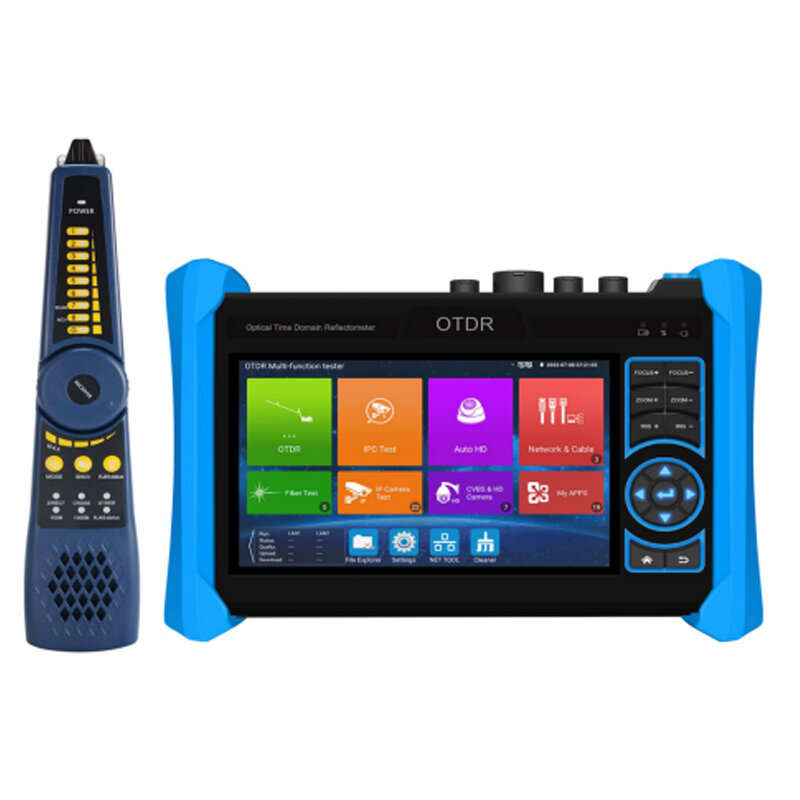 NetMaster MT6810 OTDR Network Coaxial Cable Tester with Fiber Optic Fault Locator Efficiently Locate