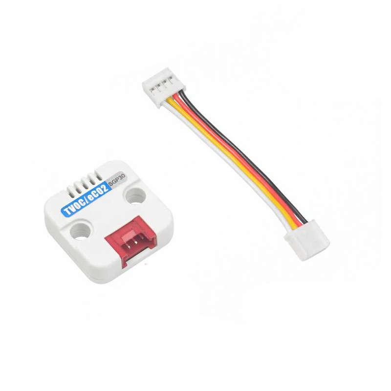 M5Stack TVOC/eCO2 Gas Unit (SGP30) Digital Multi-Pixel Gas Sensor Unit Air Quality Monitoring eCO2 C