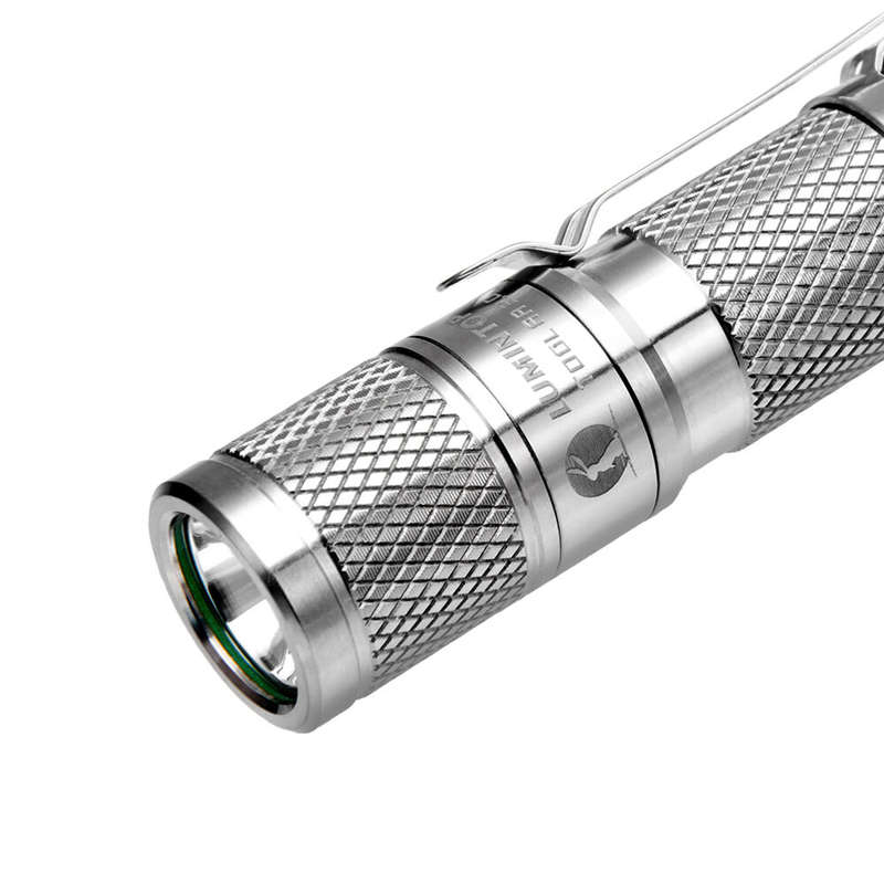 LUMINTOP Tool AA 3.0 900Lumens Mini EDC Powerful Flashlight Super Bright EDC Titanium Alloy Pocket L