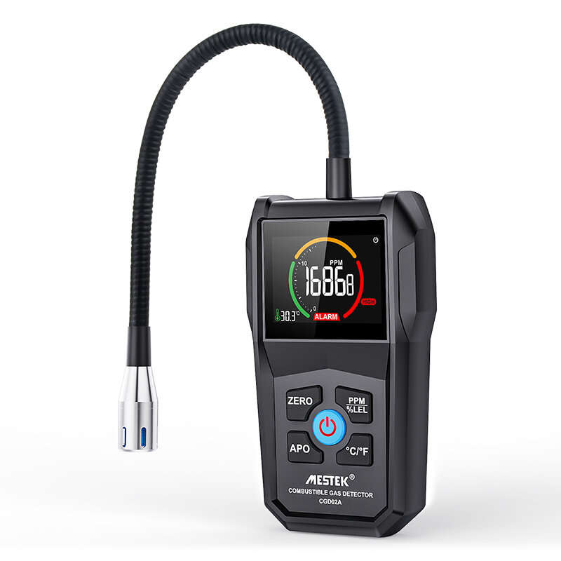 MESTEK CGD-02A Digital Gas Tester Gas Sensor Air Quality Monitor Gas Leak Sensor Gas Analyzer Automo