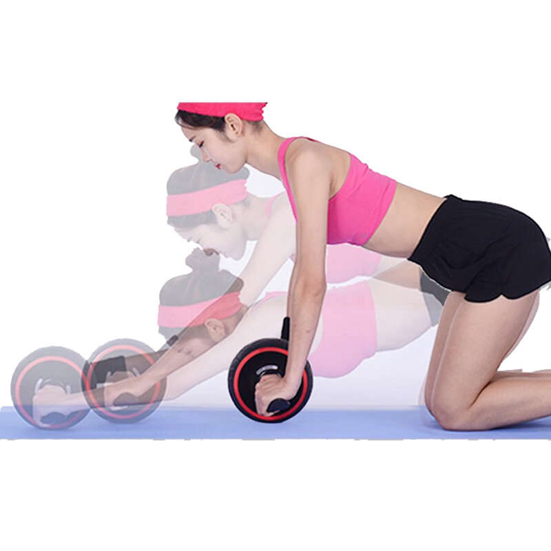 Multi-Layer Ab Wheel Roller Mute Labor-Saving Smart Brake Practical Automatic Rebound Abs Trainer Wh