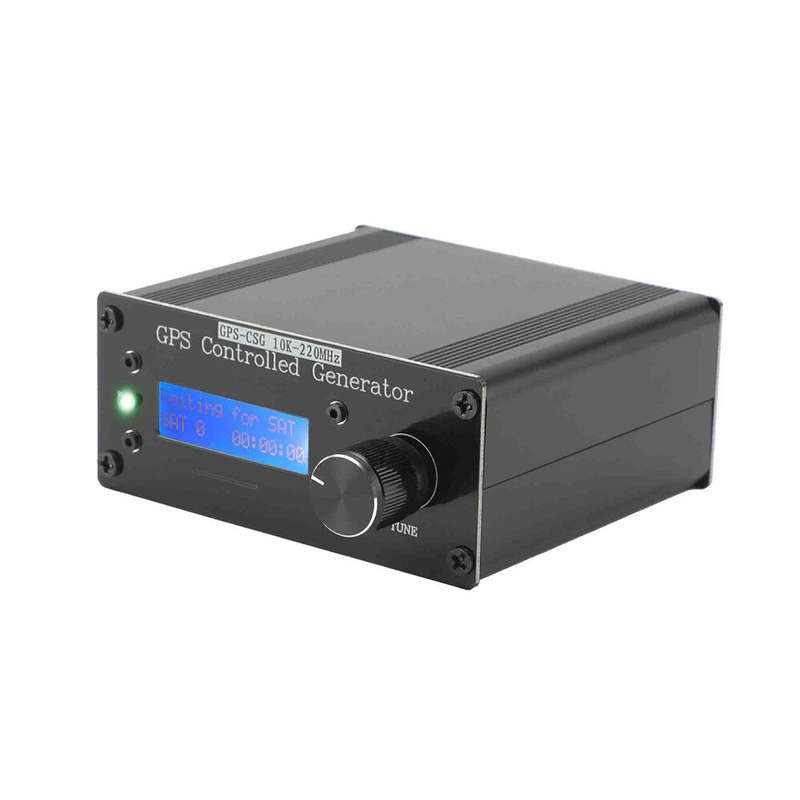 10K-220MHz VFO Controlled Generator Taming Reference Signal Source Black Tool Accessories