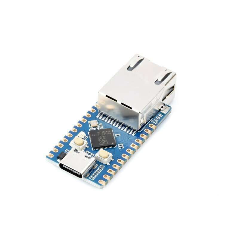 Raspberry Pi Pico RP2040 Ethernet Port Module CH9120 ETH RJ45 Network Development Board RP2040 Dual