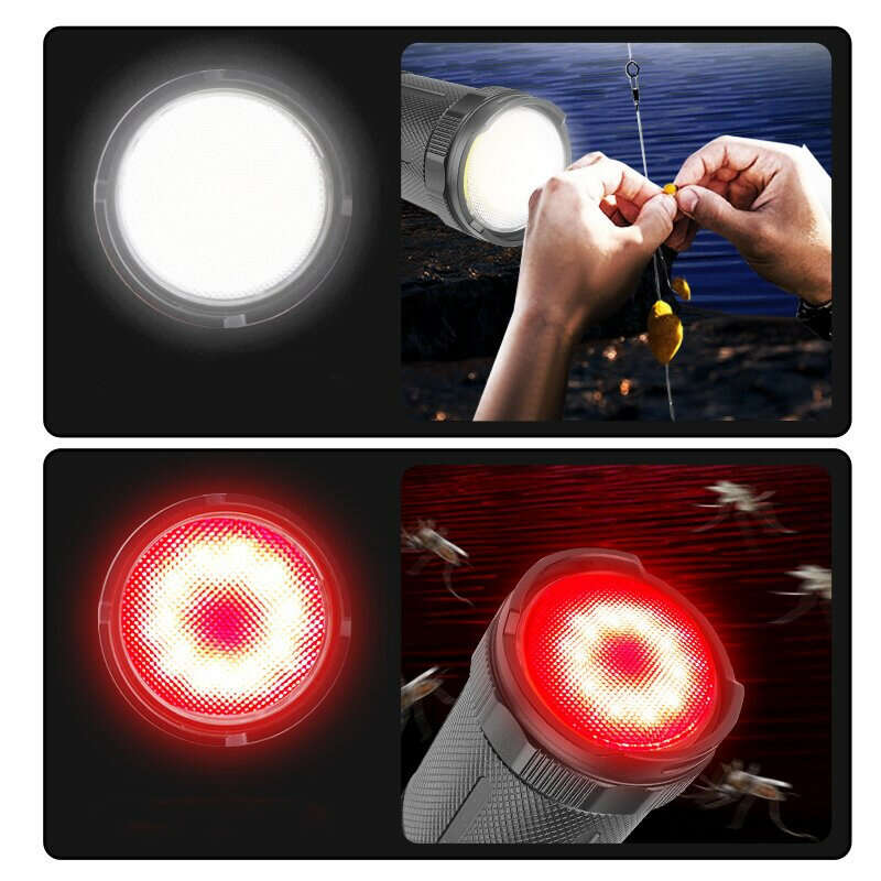 30W LED Flashlight Long Shoot Search Flashlight White Light High Power Torch Tactical Telescopic Zoo