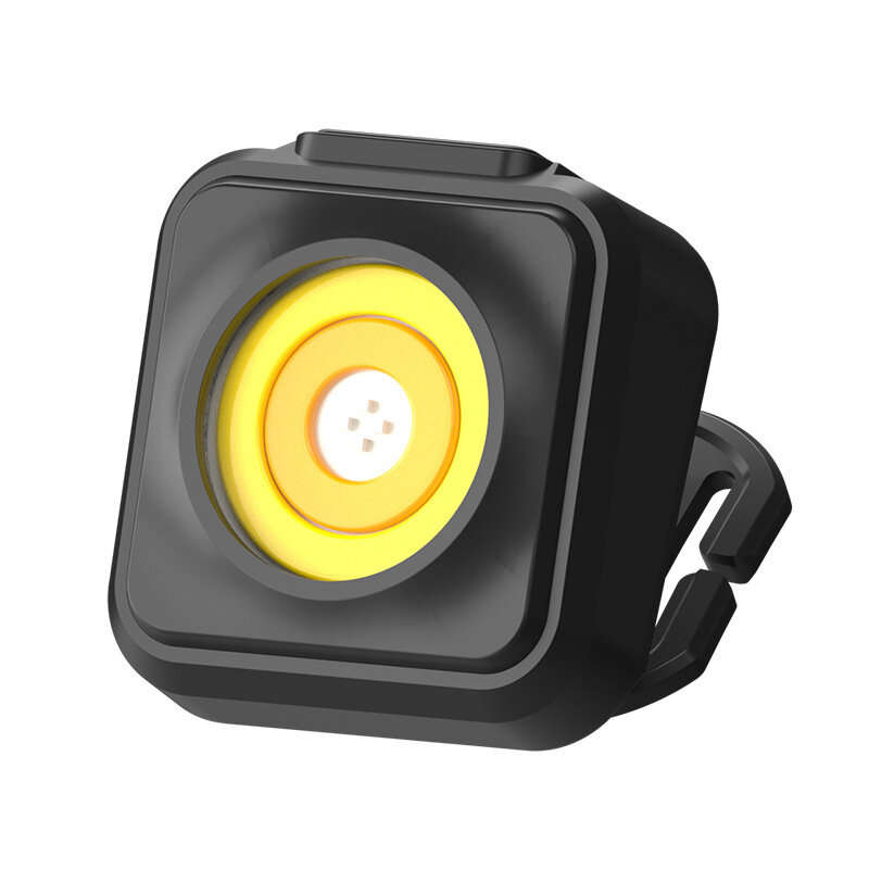 Powerful COB LED Headlamp Three Light Source Red Warning Night Fishing Headlight Type-C USB Recharge