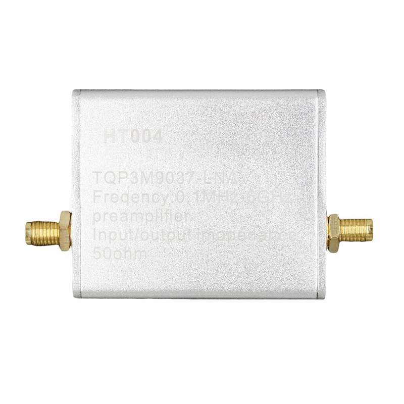 100K-6GHz Full Band Low Noise Amplifier 20dB High Gain Power Preamplifier LNA Module for RF & Softwa