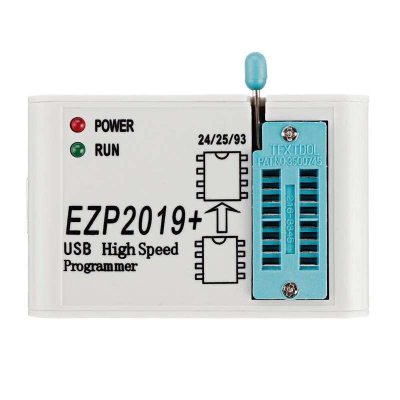 Ezp2019 High-Speed Usb Spi Programmer Support24 25 93 Eeprom 25 Flash Bios Chip + 12 Adapters