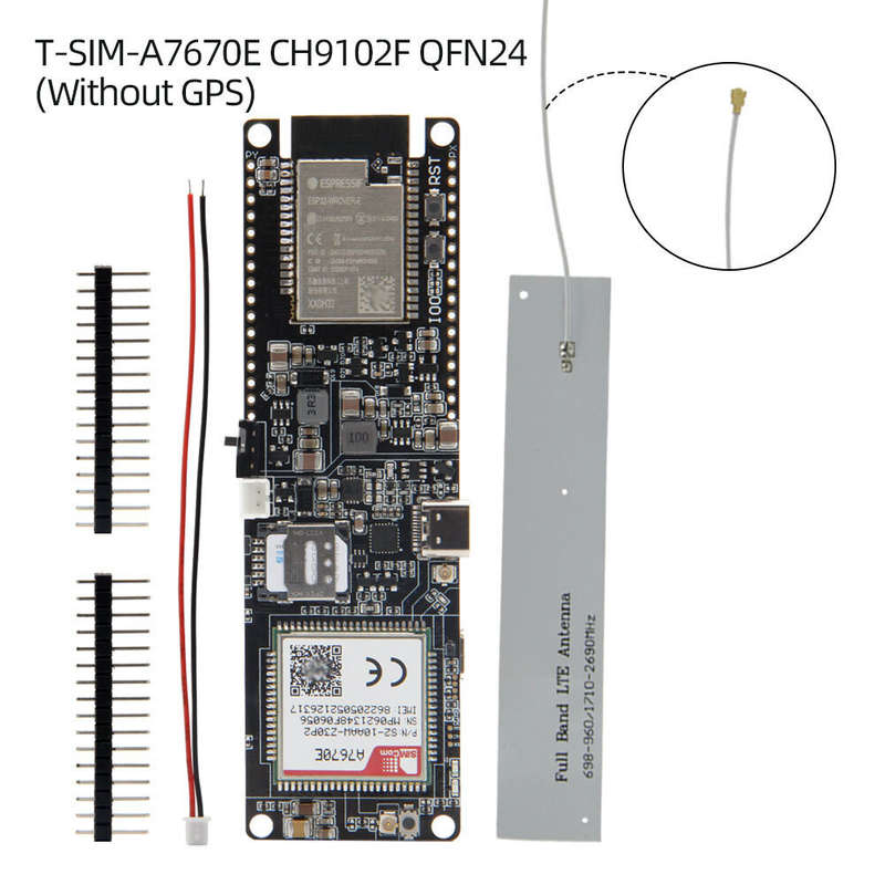 LILYGO TTGO T-SIM A7670G A7670E A7670SA R2 Wireless Module ESP32 Chip 4G LTE CAT1 MCU32 Development