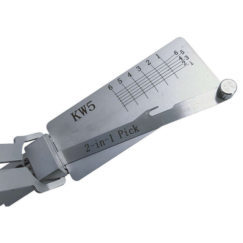 1PC 2 in 1 tools KW1 SS001Pro KW5 SC1 SC4 Decoder Locks Professional Hand Locksmith Tool for All Typ