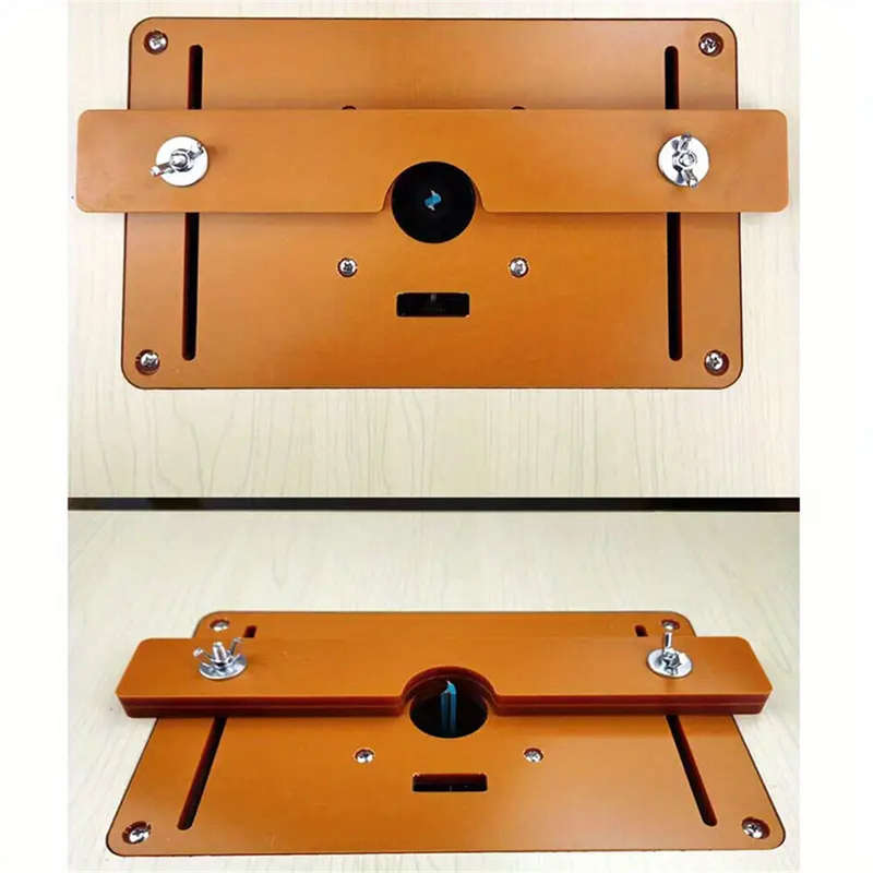 Wood Milling Chamfering Trimming Machine Balance Board Router Table Insert Plate High Accuracy Route