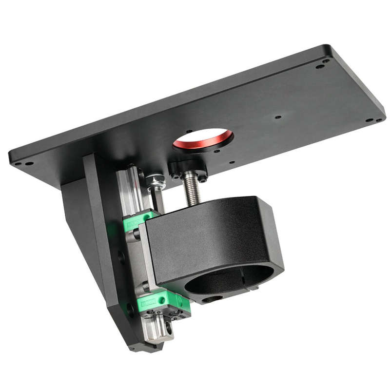 GANWEI 0-57mm Woodworking Engraving and Grooving Machine Inverted Lifting Platform Adjustable Table