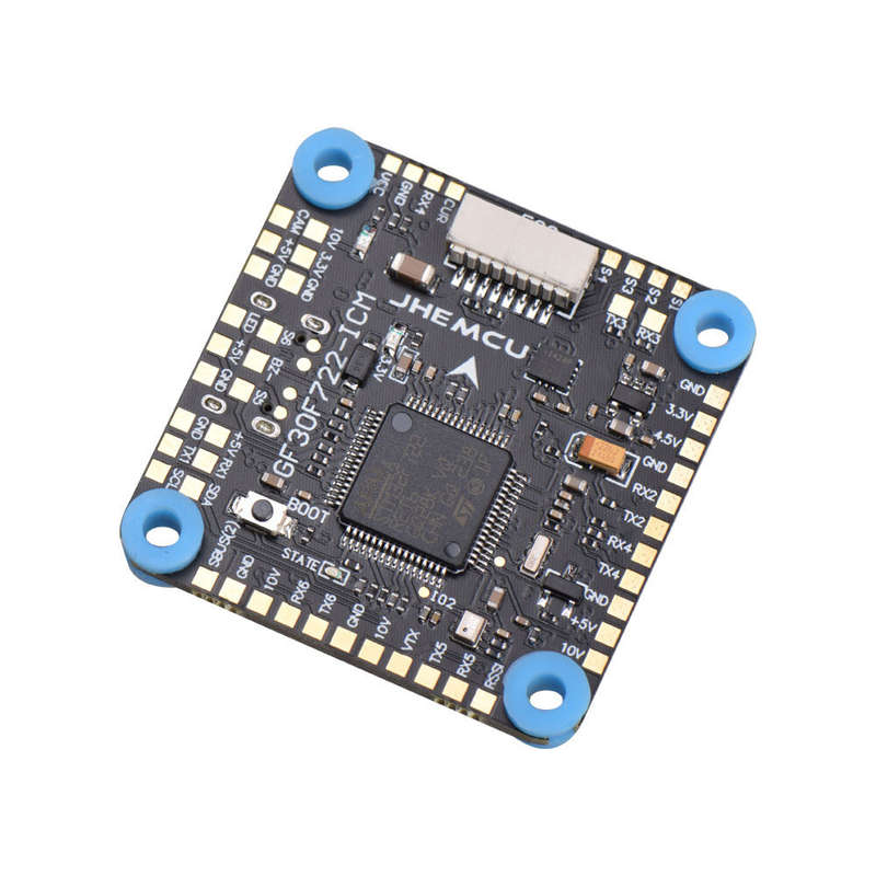 30X30mm JHEMCU GF30F722-ICM F722 Baro OSD 5V 10V Dual BEC Flight Controller 3-8S for FPV Freestyle H