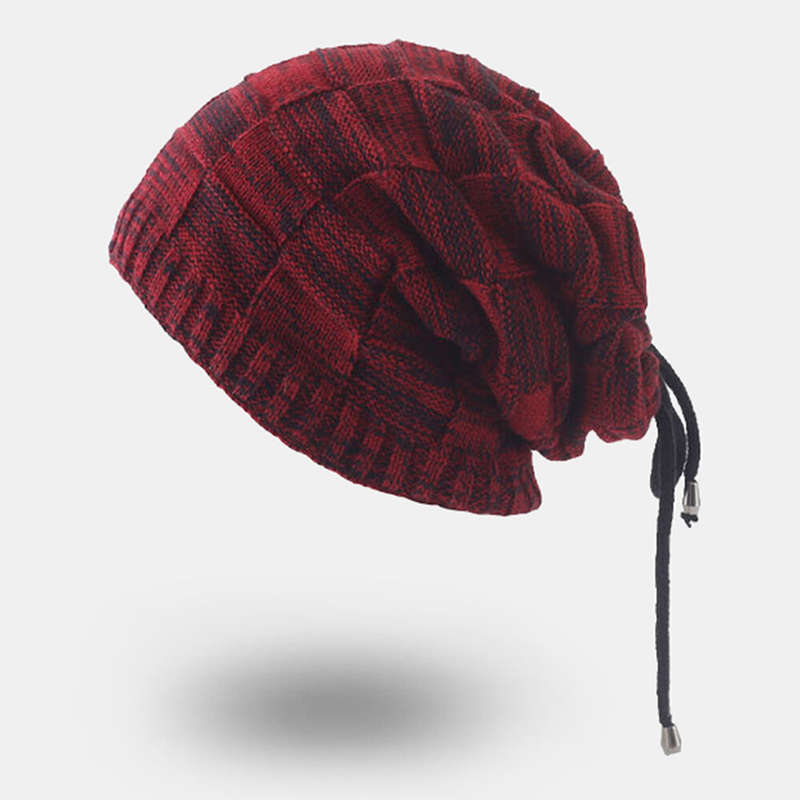 Unisex Multi-purpose Plus Velvet Winter Outdoor Keep Warm Neck Protection Headgear Scarf Wool Hat Be