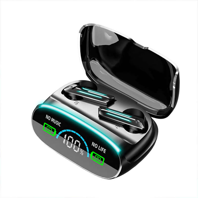 M39 TWS bluetooth 5.2 Earphone Wireless Earbuds LED Digital Display Power Bank Sports Headphones wit
