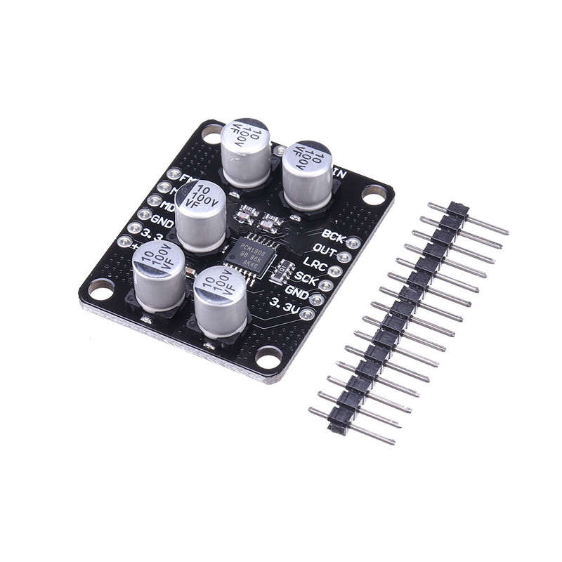 CJMCU-1808 PCM1808 Single-ended Input 99dB SNR Stereo ADC Module Analog Input Decoder 24bit Amplifie